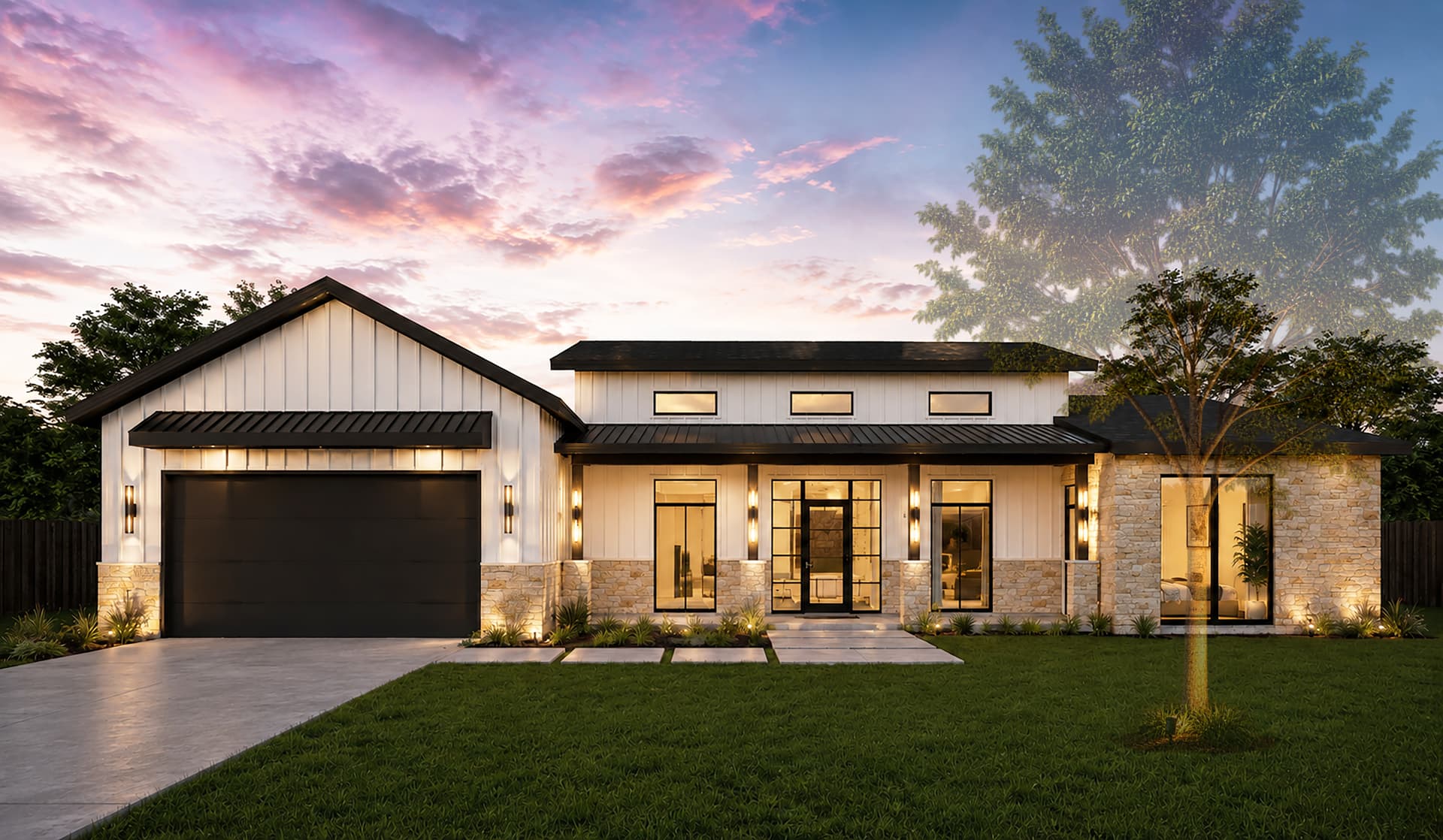 The Larkin elevation